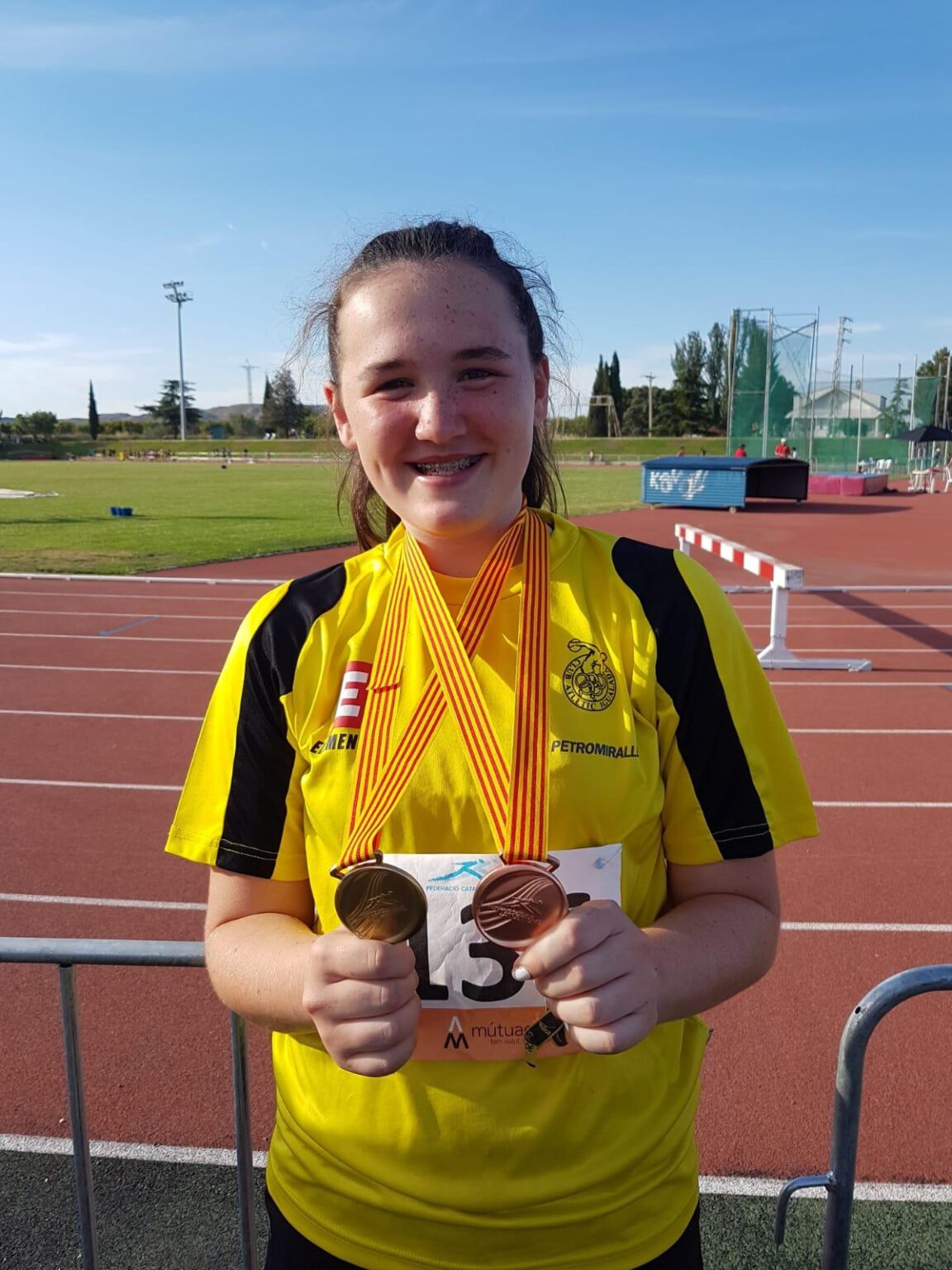 Elsa Alías (CAI Petromiralles/Jocnet), primera en disc al Campionat de Catalunya de Tardor