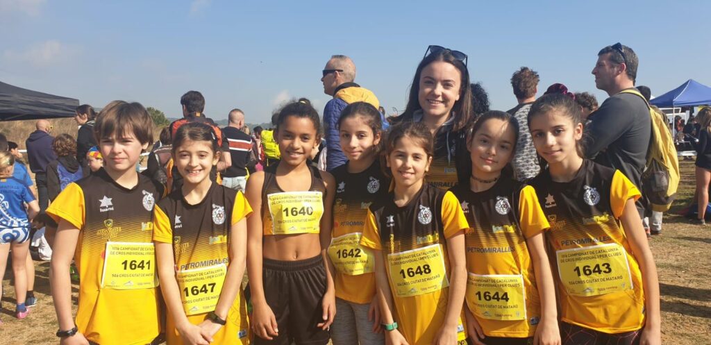 Quatre podis per al CAI Petromiralles al Campionat de Catalunya de Cros