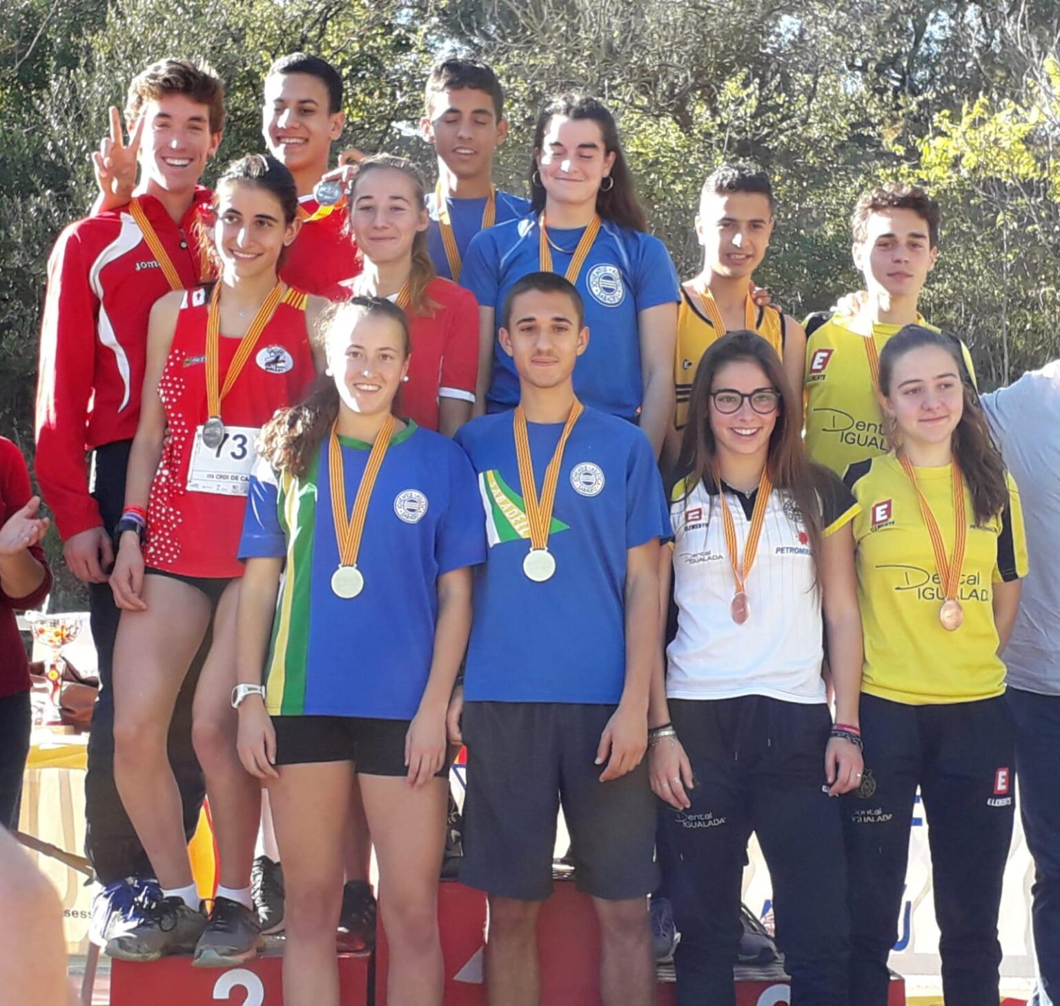 Bronze per a l’equip Sub-20 del CAI Petromiralles al Campionat de Catalunya de Cros per Relleus