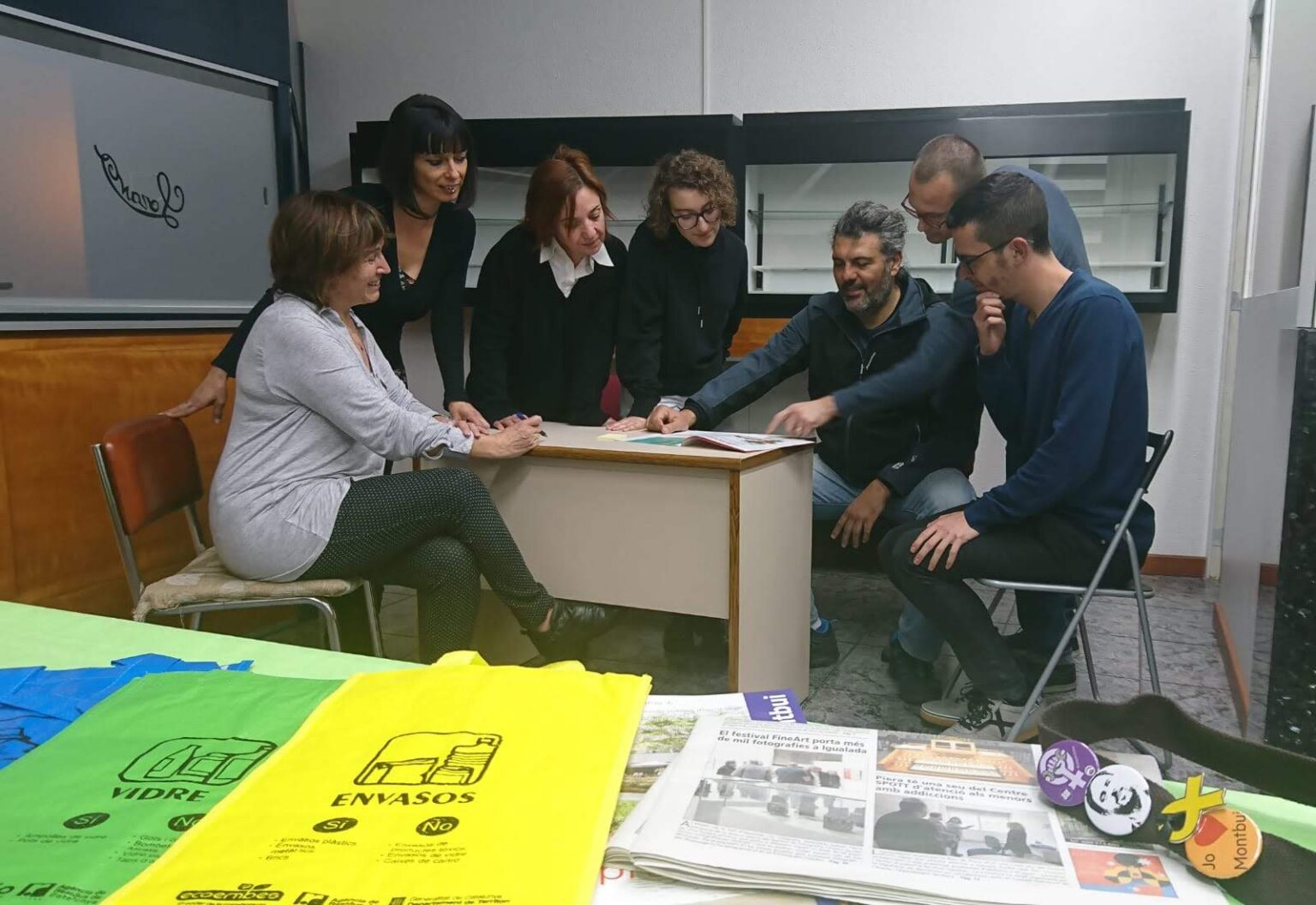 Som Montbui – ERC estrena local al costat de Montmercat