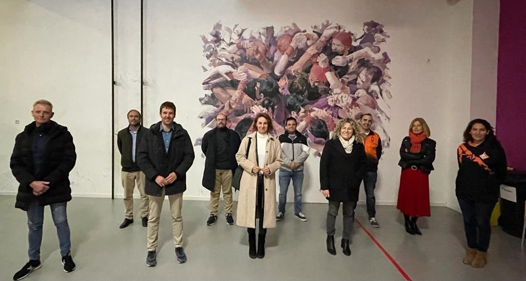 La Secretària General de l’Esport i el portaveu d’ERC Igualada, Enric Conill, es troben amb entitats esportives de la ciutat