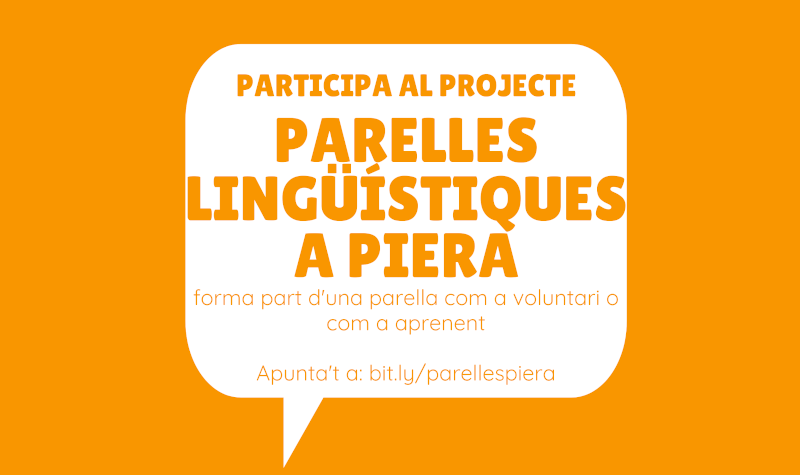 Piera posa en marxa un projecte de parelles lingüístiques