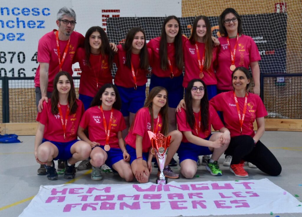 El FEM14 A de l’Igualada Femení HCP, terceres de Catalunya