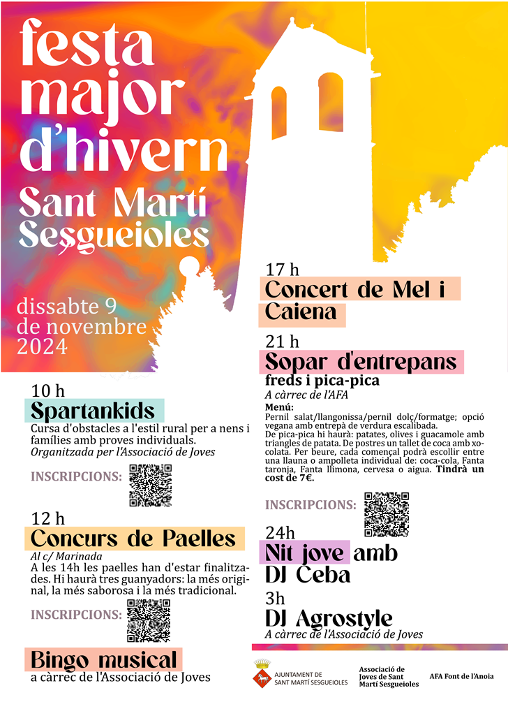 Sant Martí Sesgueioles celebra la seva Festa Major d’Hivern