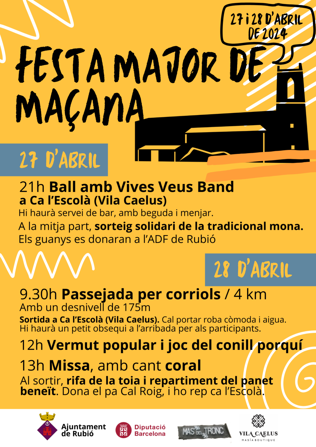 Arriba la festa major de primavera de Maçana