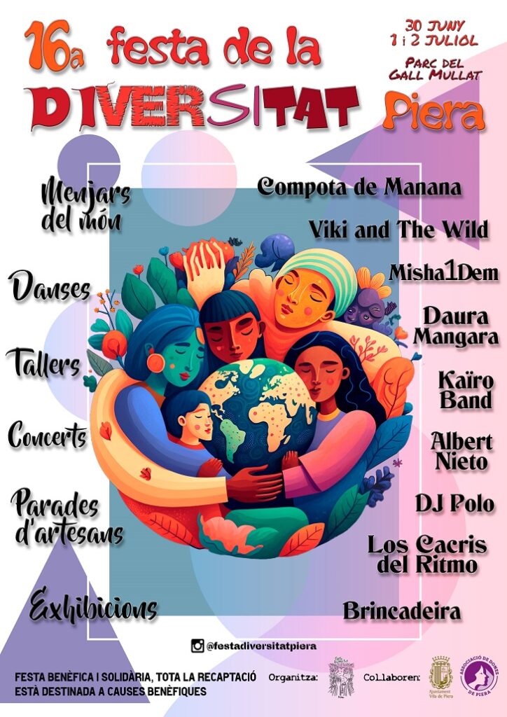 Piera prepara la 16a Festa de la Diversitat