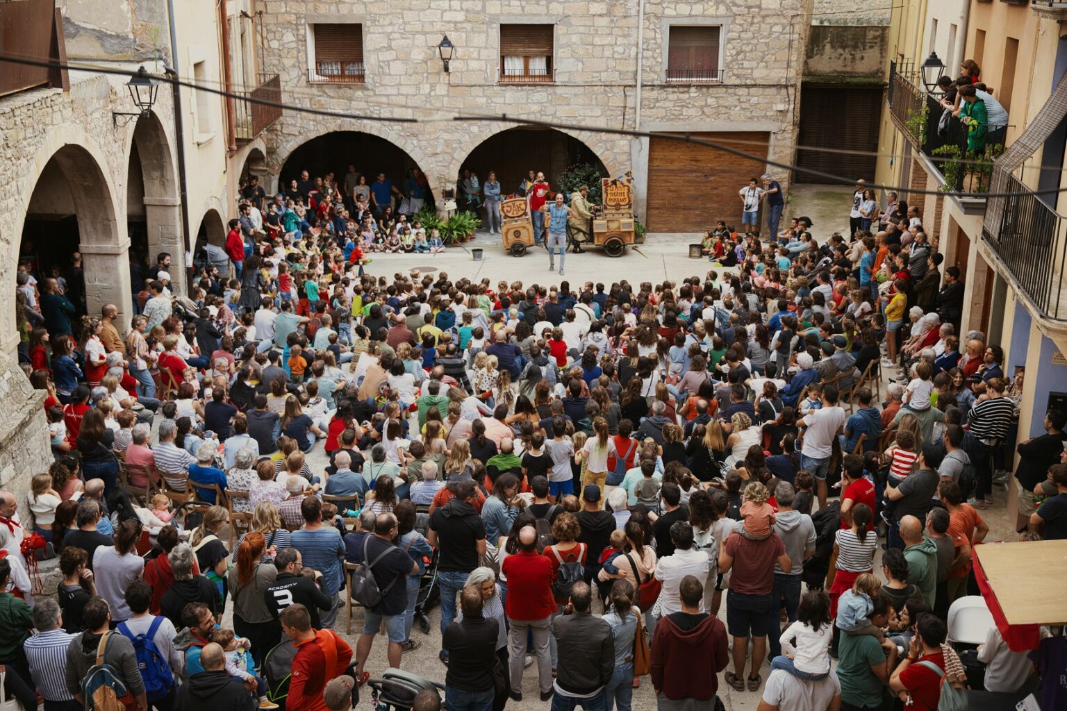 Cap de setmana escènic i familiar amb el Festivart a Rubió i Som Riures a Copons