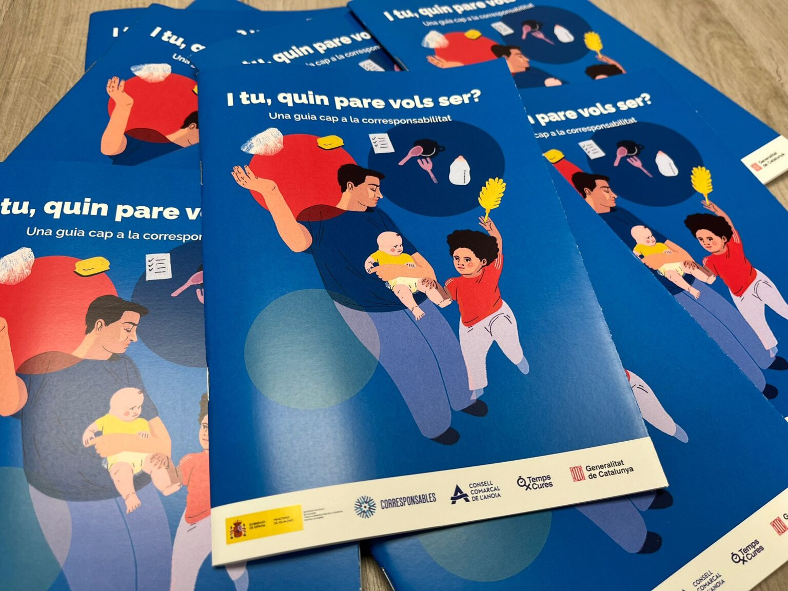 “I tu, quin pare vols ser?”, guia del Consell Comarcal per promoure la corresponsabilitat familiar