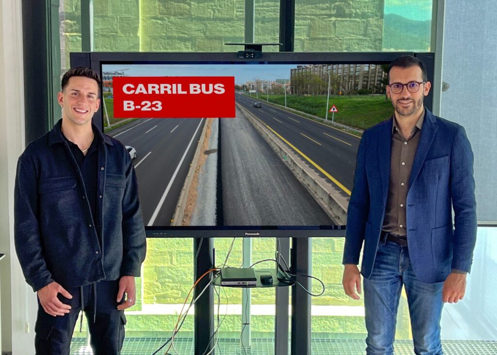 Igualada Som-hi celebra la recta final de les obres del carril bus de la B-23 d’entrada a Barcelona