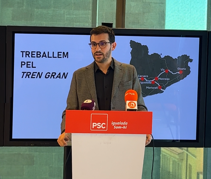 Igualada Som-hi considera que la ciutat «serà imparable” amb el projecte del tren gran amb Barcelona