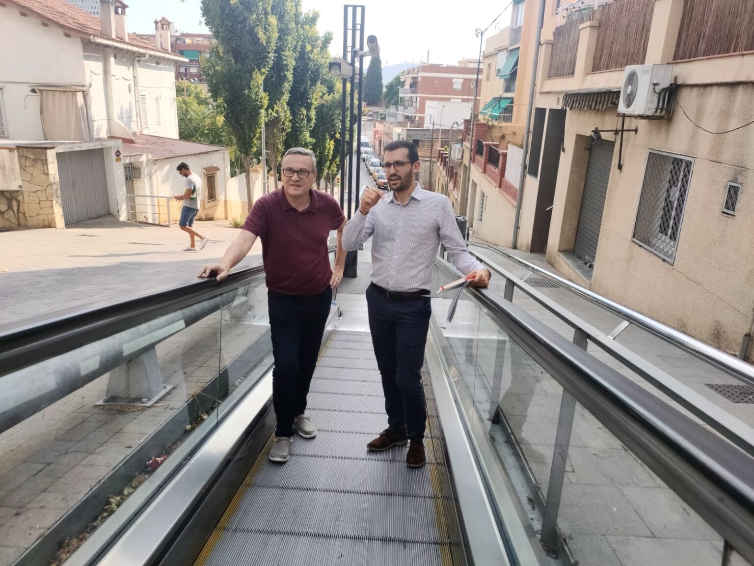Igualada Som-hi reafirma la proposta de fer rampes mecàniques al carrer Lleida i l’avinguda Balmes
