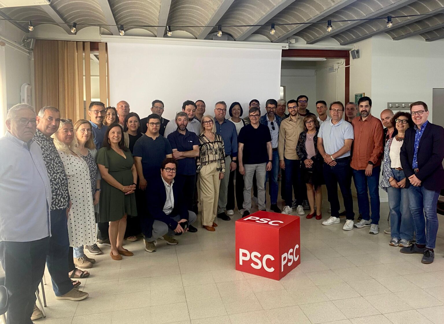 El PSC Anoia celebra una jornada de treball amb els seus electes