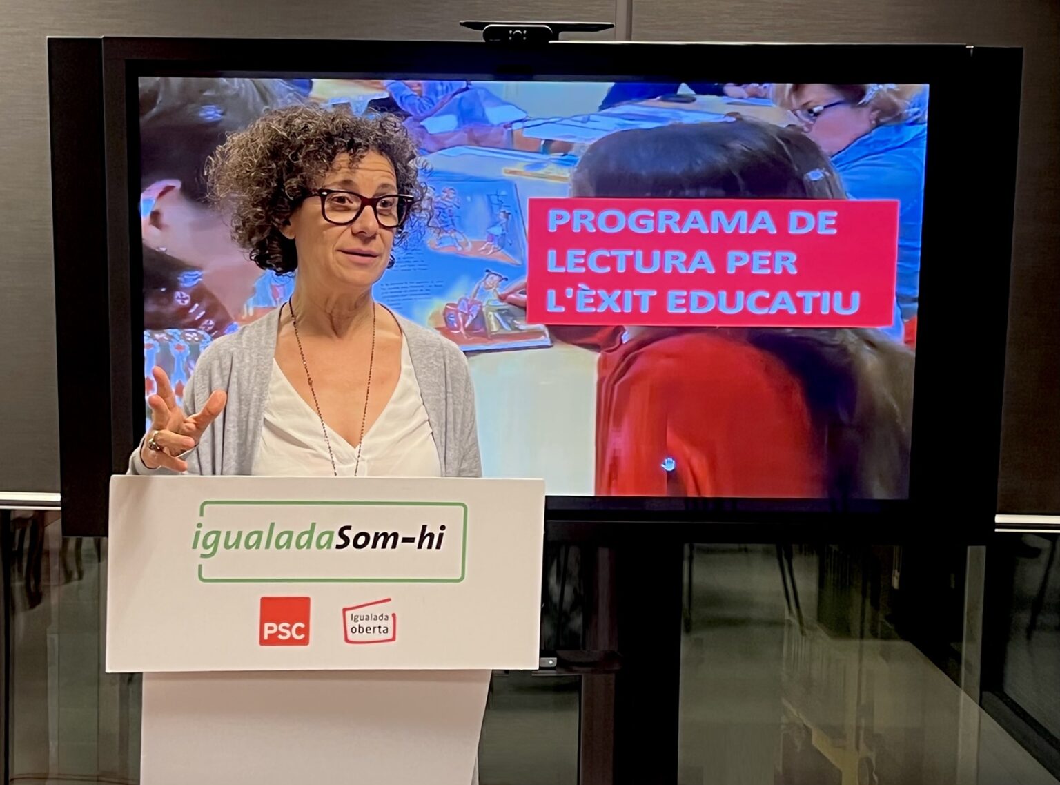 Igualada Som-hi reivindica la recuperació d’un programa de comprensió lectora a les escoles de la ciutat