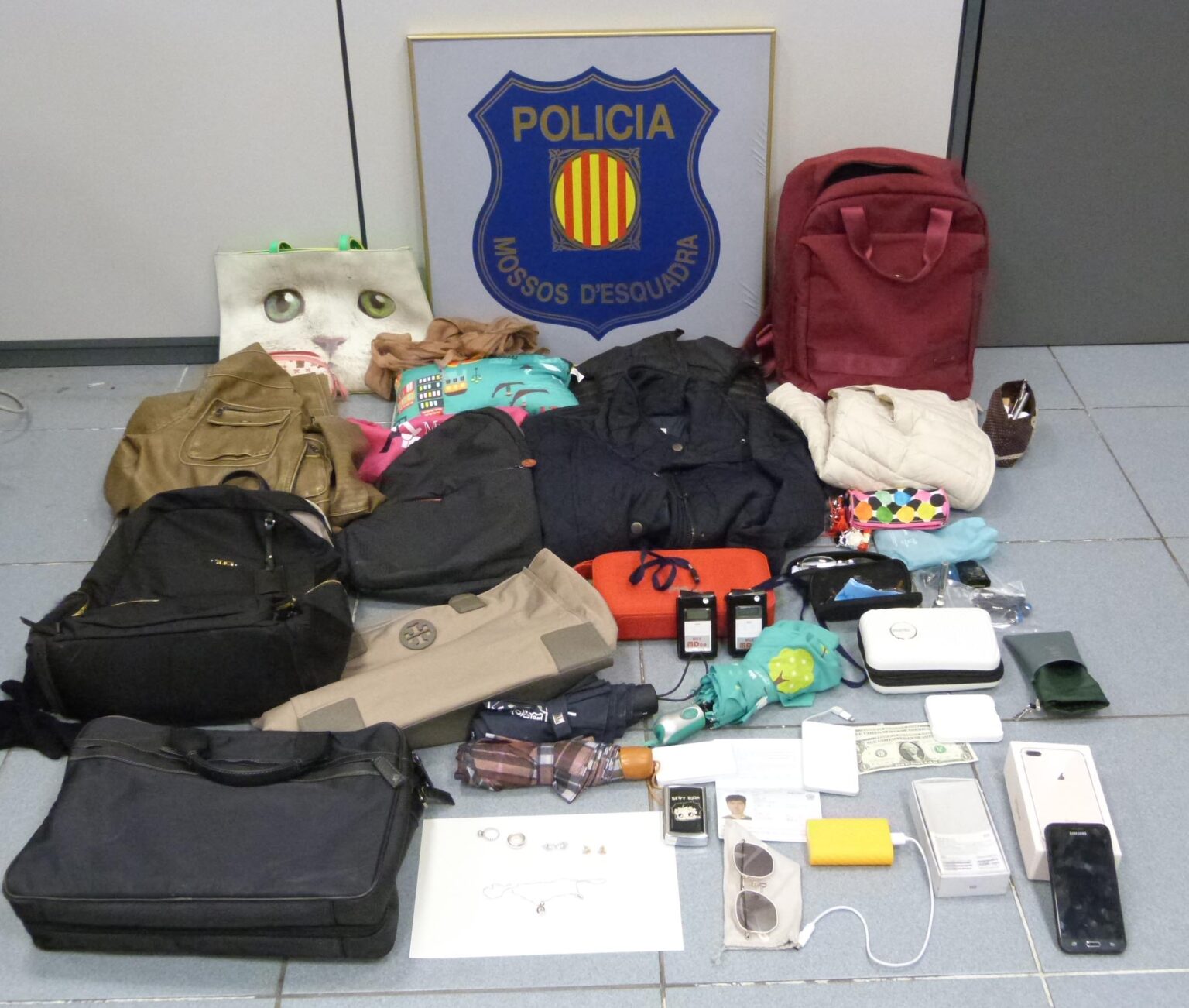 Detingut un veí d’Igualada acusat del robatori en un bus de turistes coreans