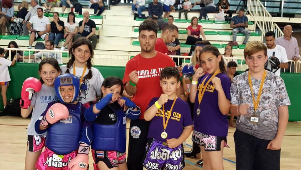 Pluja de medalles per al Furio Jol a la Copa catalana Muaythai