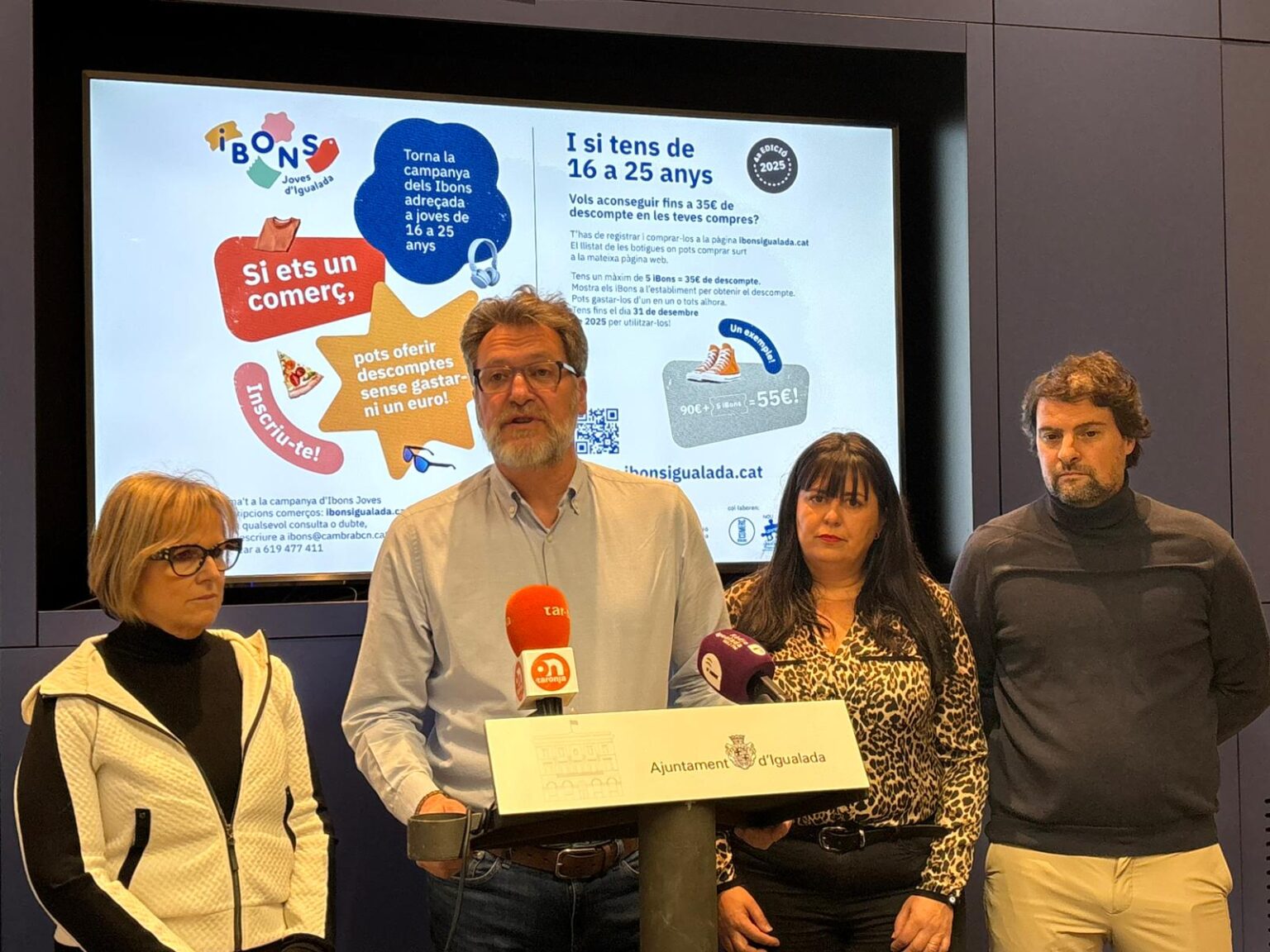 L’Ajuntament d’Igualada obre una nova campanya d’iBons Joves per fomentar el comerç local