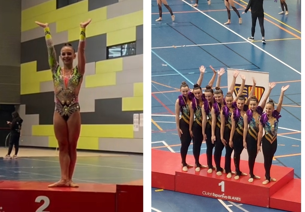 Gina Castelltort (Igualada Club Gimnàstic Aula) es classifica per al Campionat d’Espanya