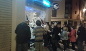 Protesta PAH Anoia pobresa energ&egrave;tica
