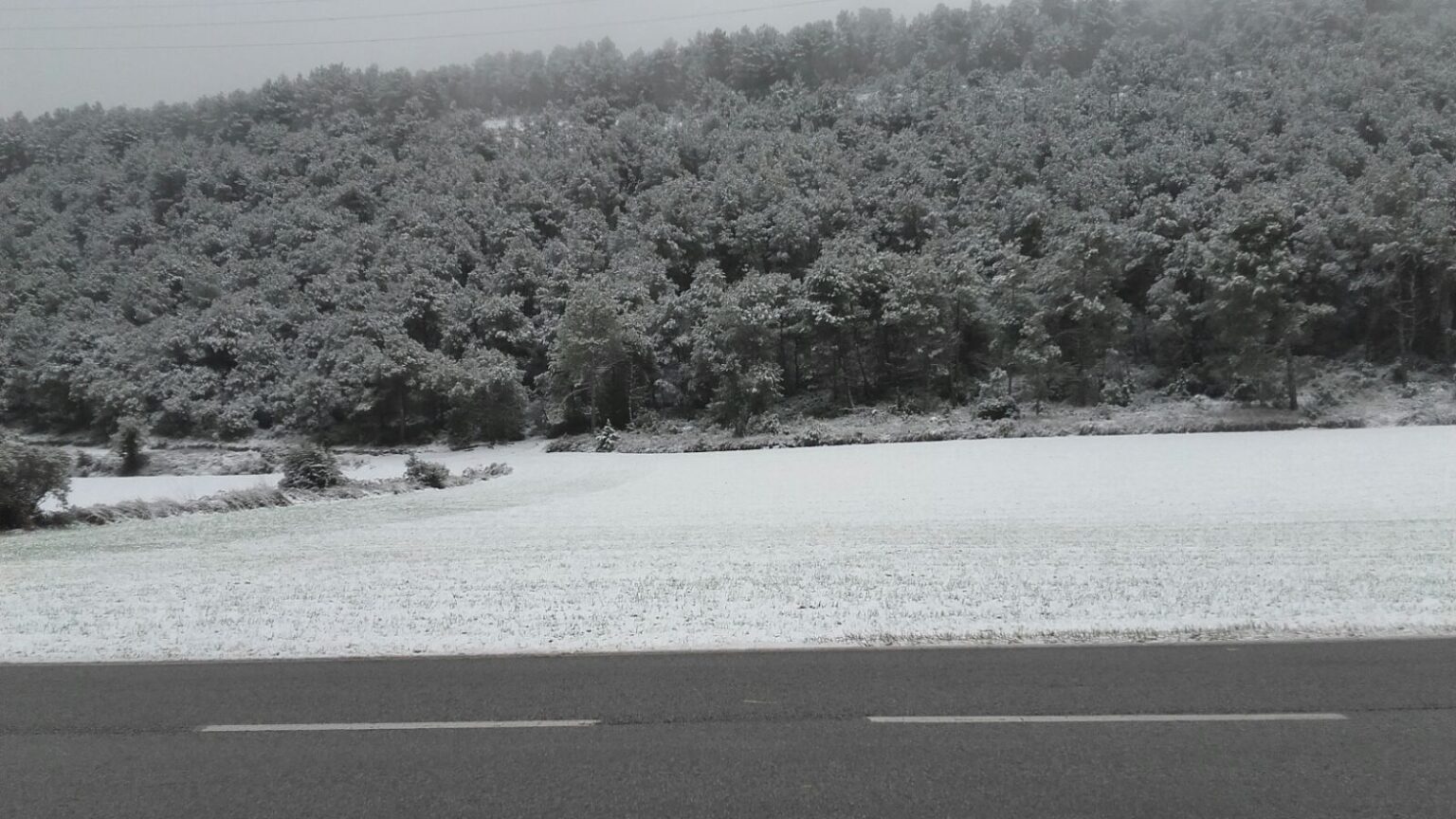 Canvi de temps que podria portar neu a les cotes altes de l’Anoia