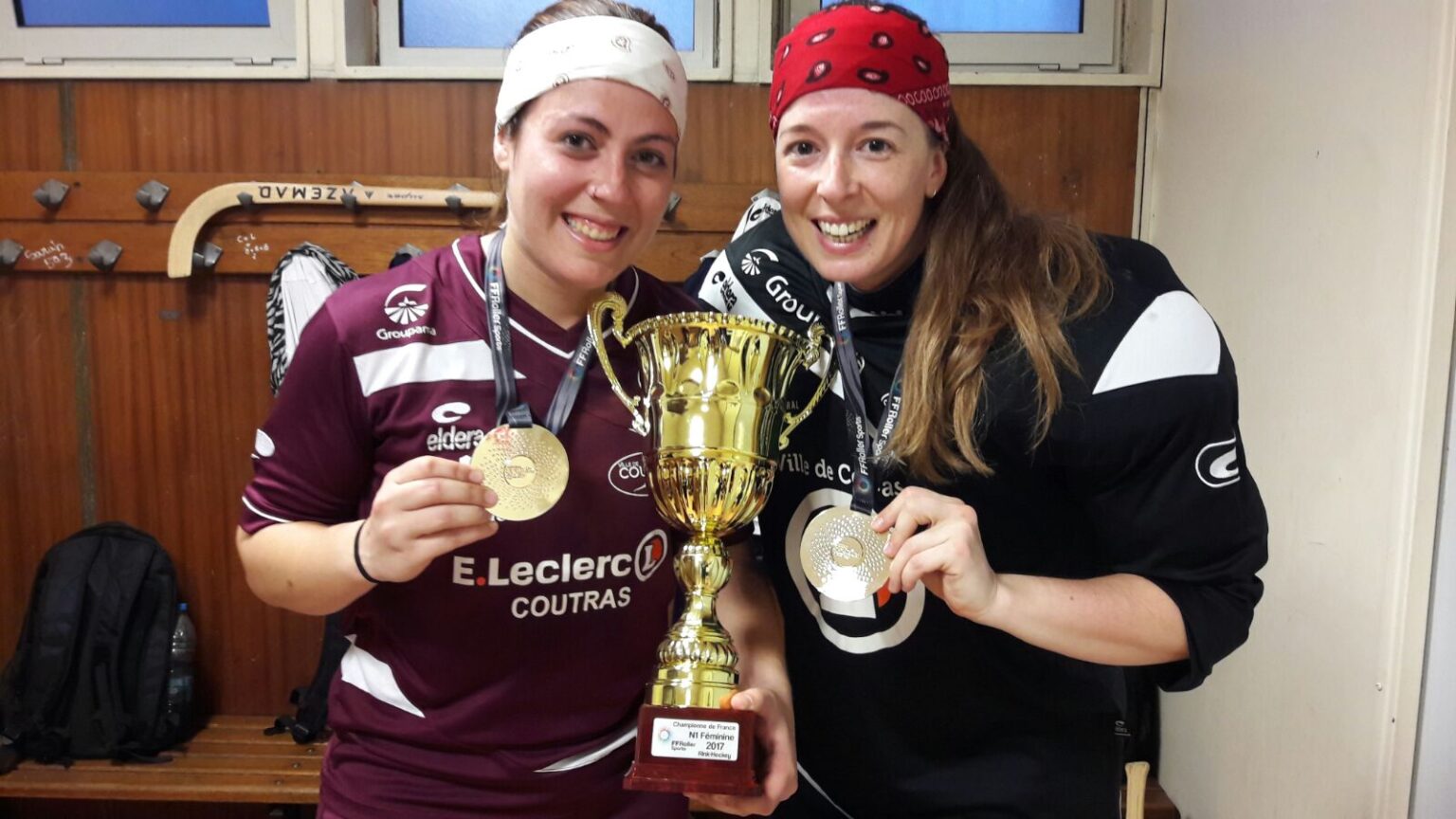 Tres igualadines, campiones d’hoquei patins a França