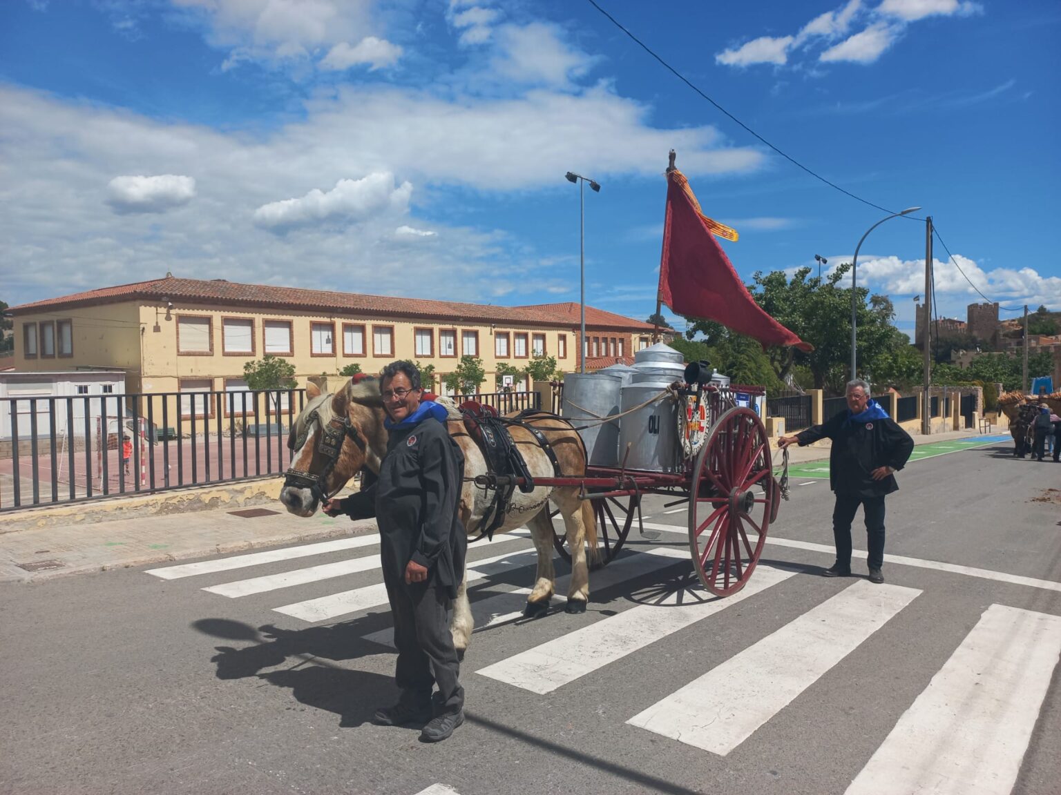 L’Antic Gremi de Traginers d’Igualada participa a la trobada nacional dels Tres Tombs