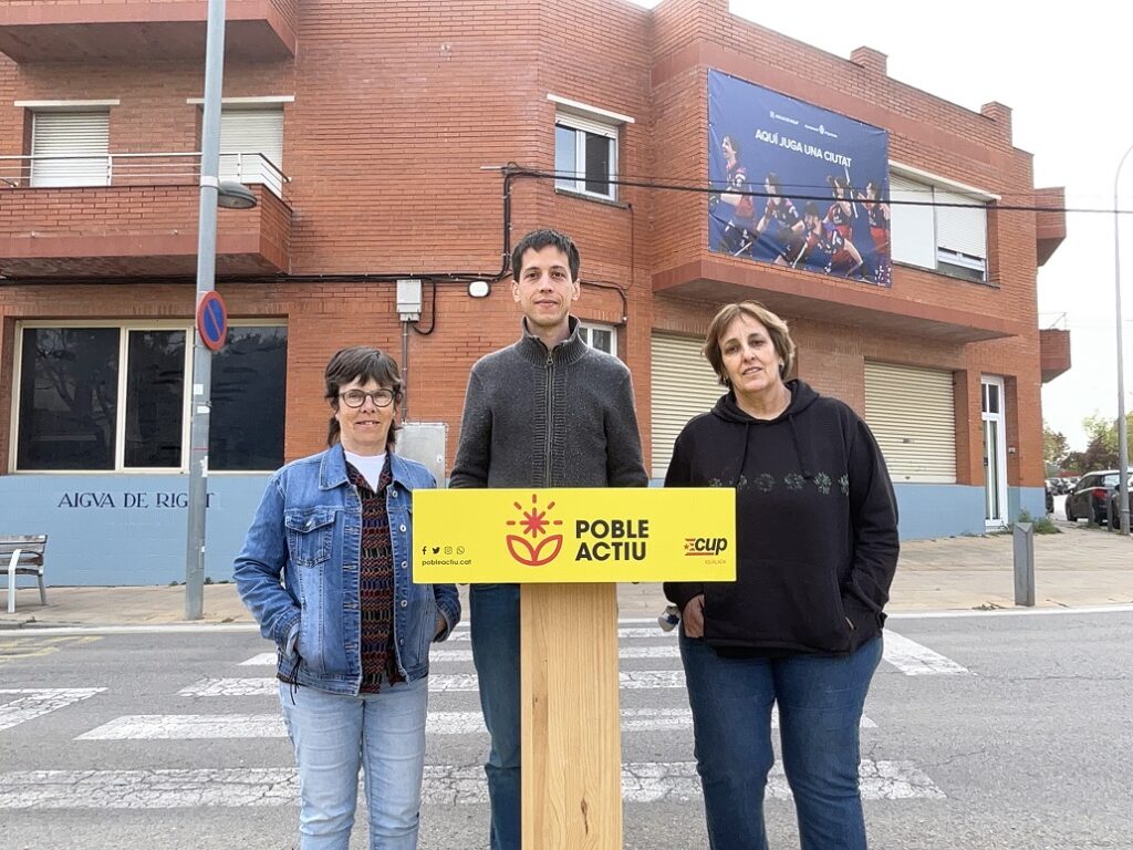 Poble Actiu acusa Marc Castells d’incomplir la promesa de crear 9 pisos a les antigues oficines d’Aigua de Rigat