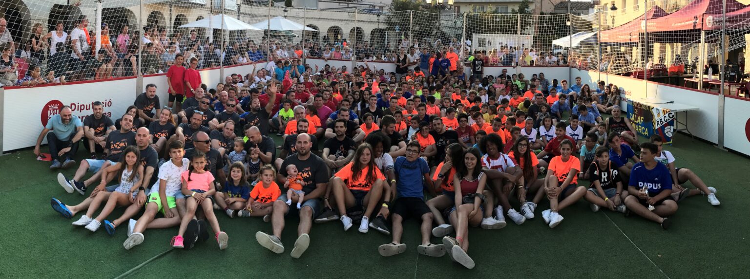 Calaf iguala el rècord de participació en la catorzena edició del 3×3 de futbol