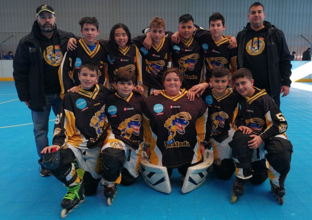 L’aleví de l’Hoquei Línia Igualada participa a la lliga nacional