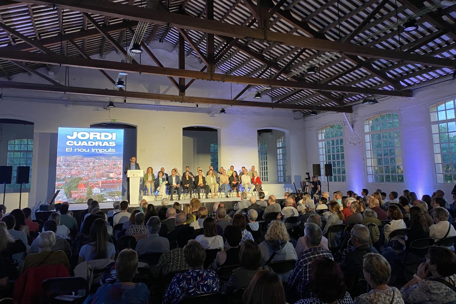 Igualada Som-hi presenta la seva llista en un acte al Museu de la Pell