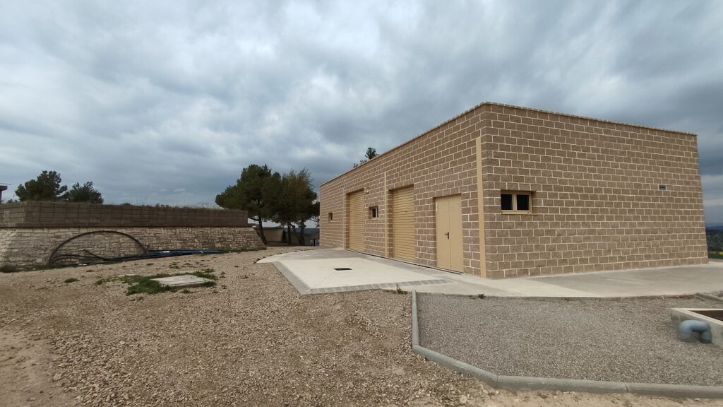 Entra en funcionament la planta de neteja de nitrats de l’aigua de Calaf