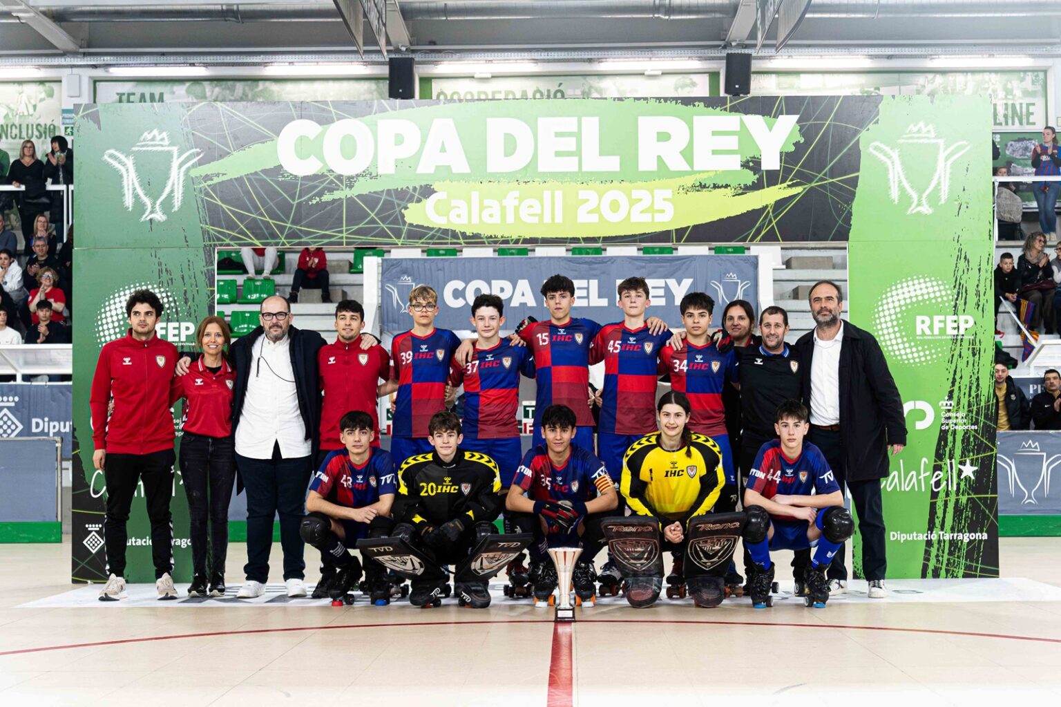 L’Infantil de l’Igualada HC es proclama sots campió de la Mini Copa del Rei