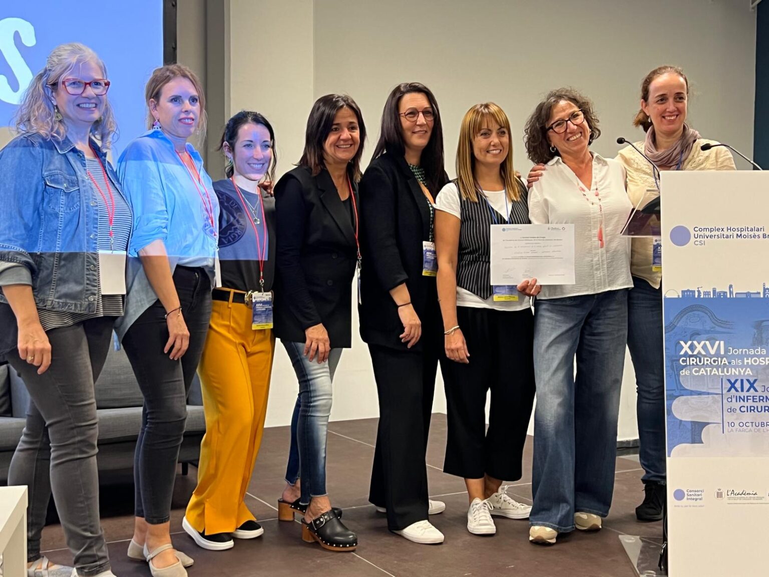 La infermera Rosa Paredes, de l’Hospital d’Igualada, premiada per una recerca sobre cures d’ostomies