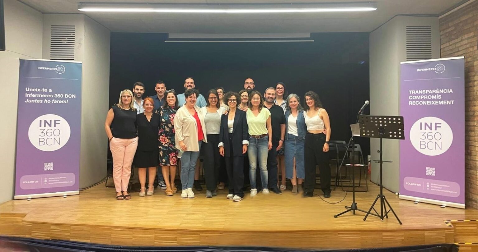 La infermera igualadina Montserrat Montaña, candidata a presidir el Col·legi d’Infermeres