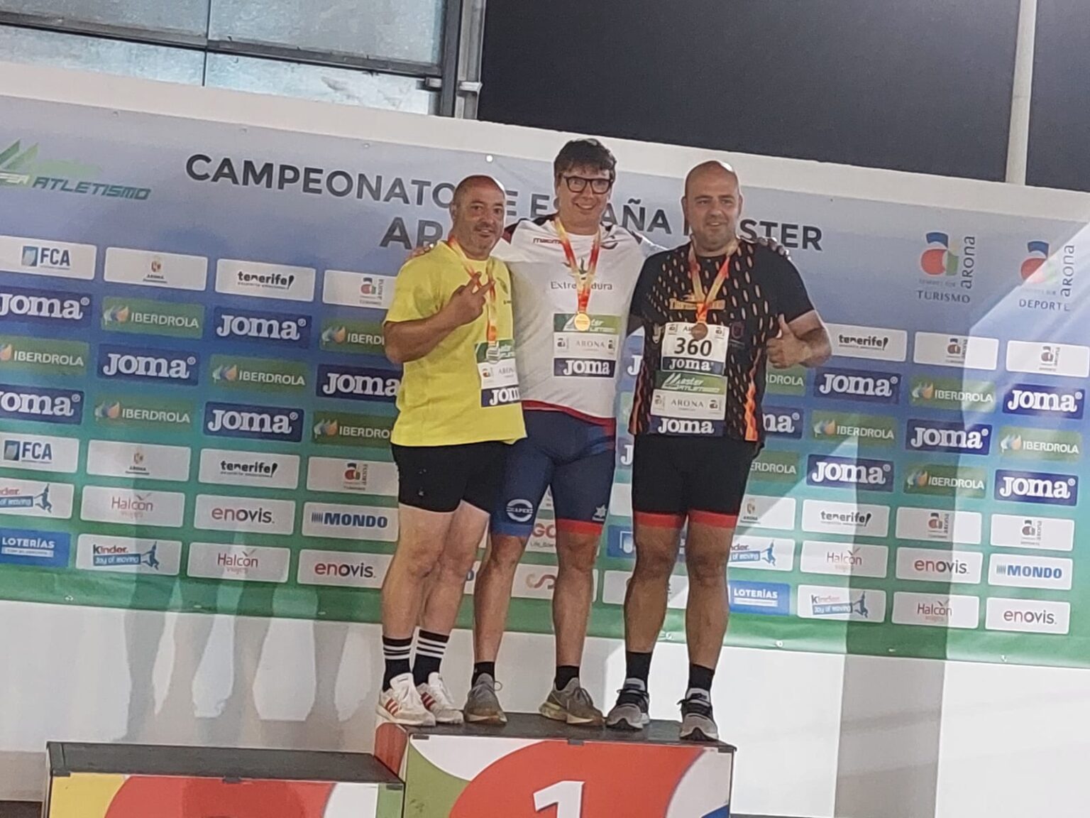 Josep Mª Lagunas (CAI Petromiralles), Argent en Disc M-45 al Campionat d’Espanya Màster