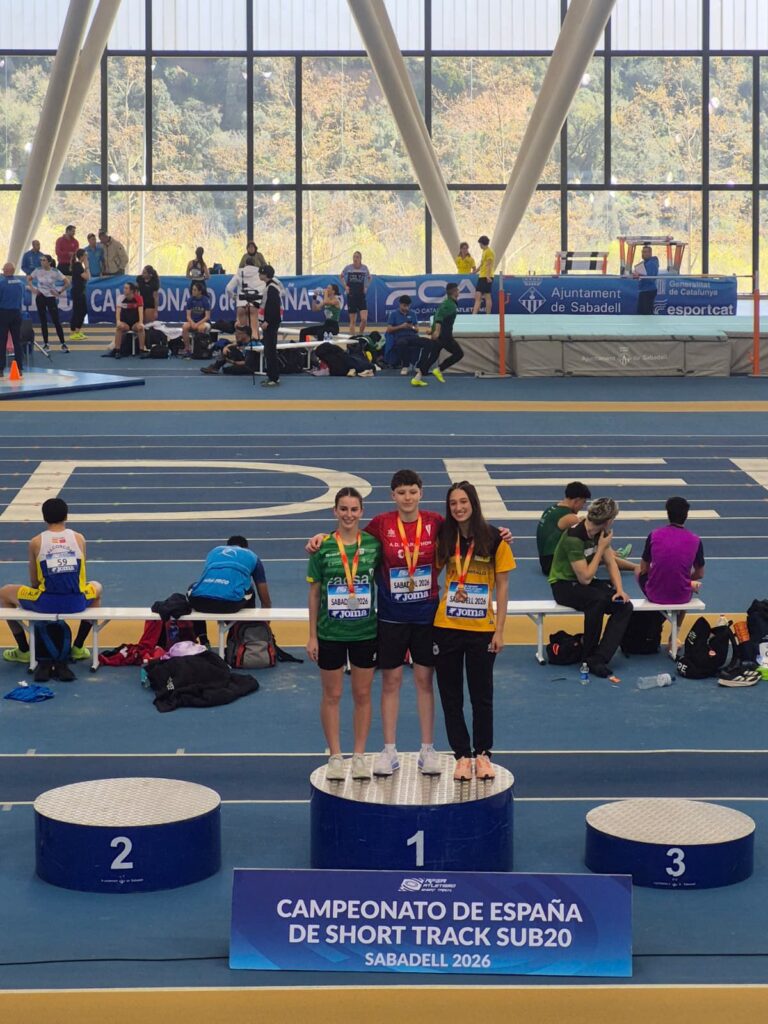 Bronzes de les atletes del CAI Jana Planell –Perxa- i Lucía Molina – Llargada- al Campionat d’Espanya Sub-20