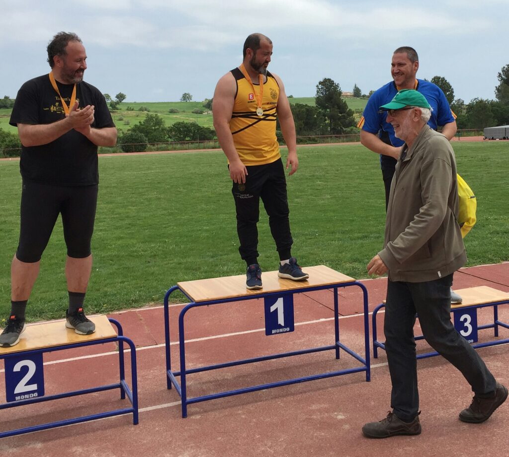 Josep Maria Lagunas (CAI Petromiralles), campió de Catalunya de pentatló de llançaments