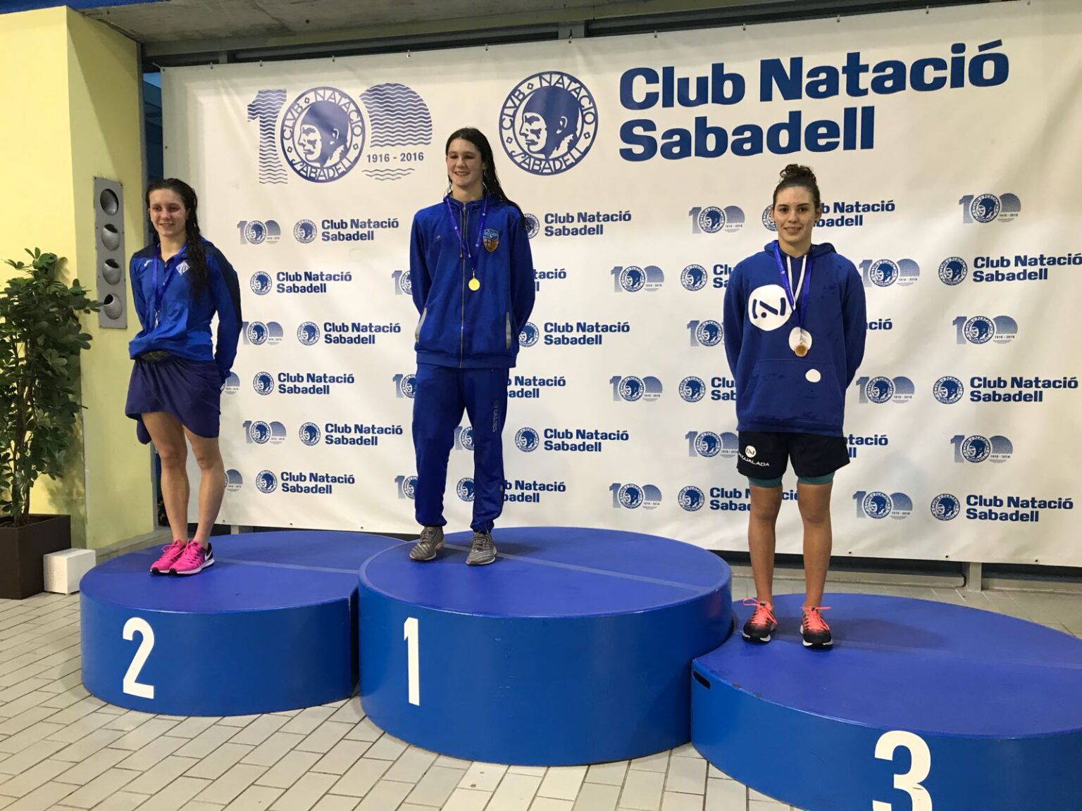 Dues nedadores del CNI, al Campionat de Catalunya