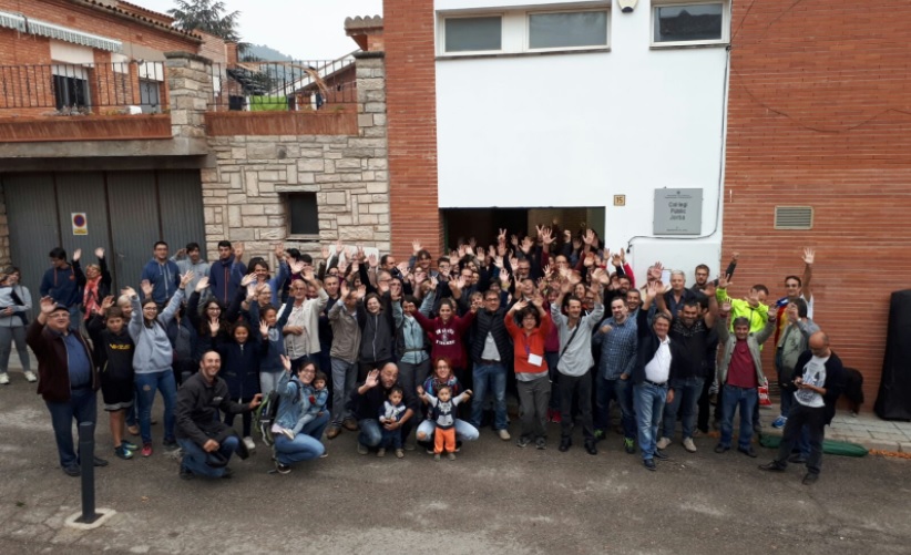 Jorba té el primer carrer de Catalunya dedicat a l’1 d’octubre