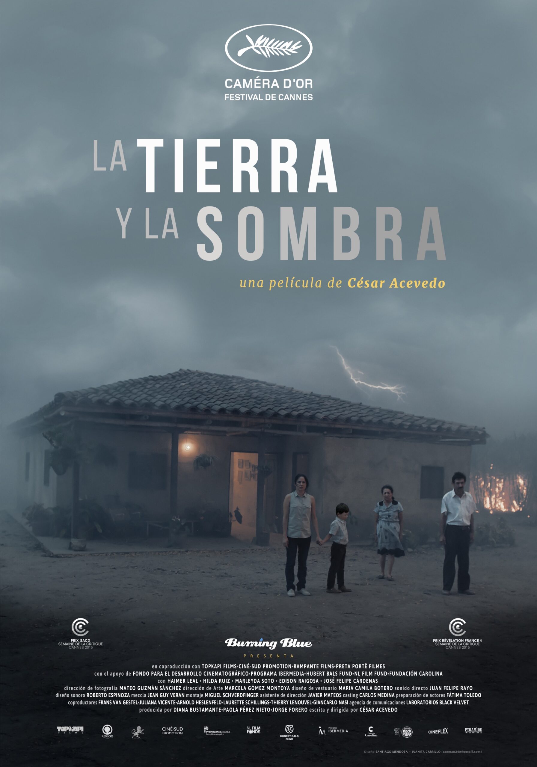 LA TIERRA Y LA SOMBRA - cartell