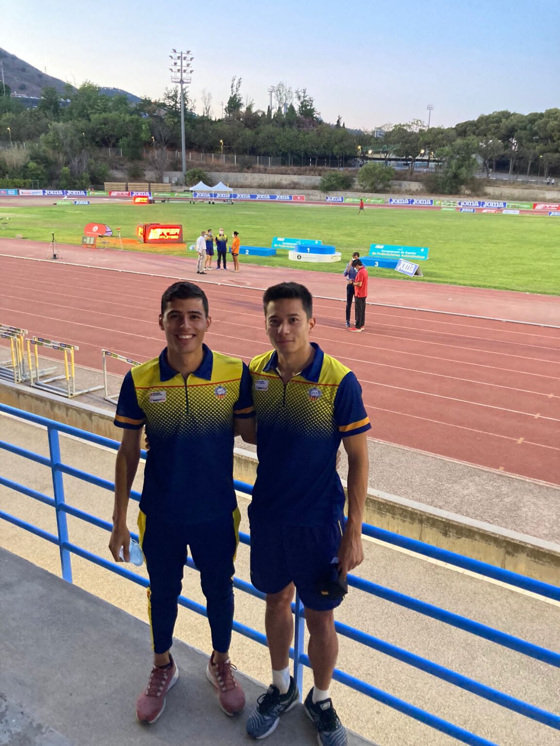 Jordi Yoshinori Matsuoka i Lahcen Ait Alibou (CAI Petromiralles), campions d’Espanya amb la selecció catalana