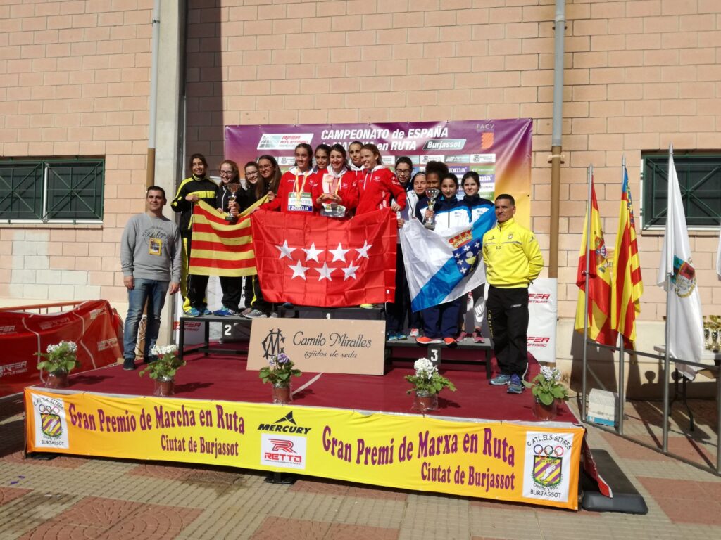 Laura Giménez (CAI Petromiralles) -sots Campiona d’Espanya Sub-16 de Marxa per Federacions