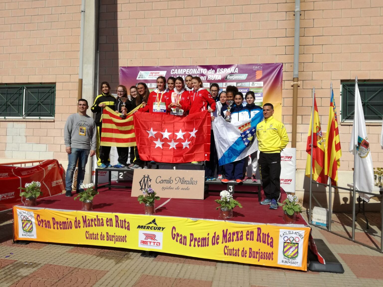 Laura Giménez (CAI Petromiralles) -sots Campiona d’Espanya Sub-16 de Marxa per Federacions