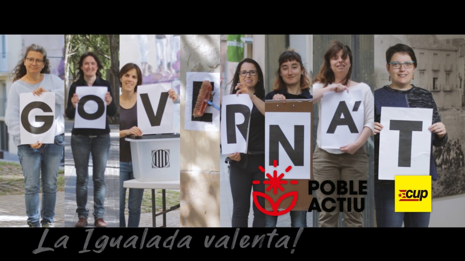 Poble Actiu presenta el videoclip de campanya “La Igualada Valenta, governa’t”