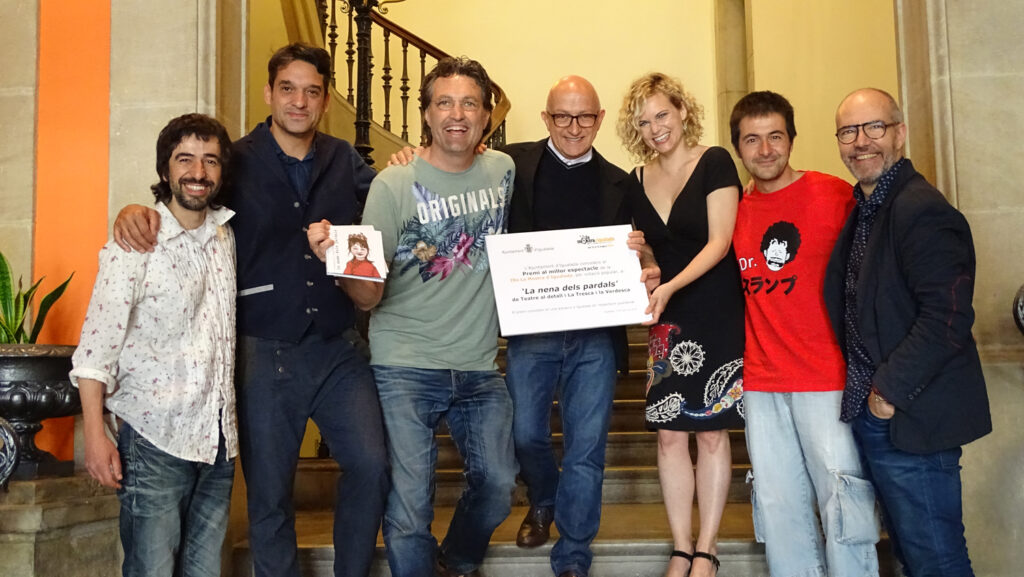‘La nena dels pardals’, premi del públic al millor espectacle de La Mostra d’Igualada