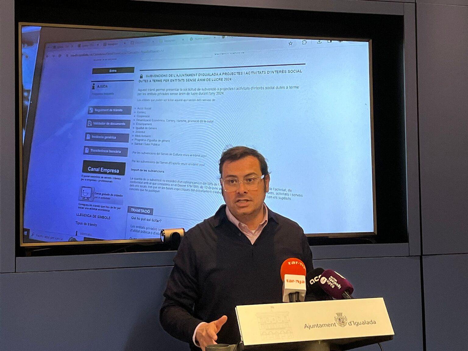 L’Ajuntament d’Igualada impulsa trobades per ajudar les entitats a demanar subvencions