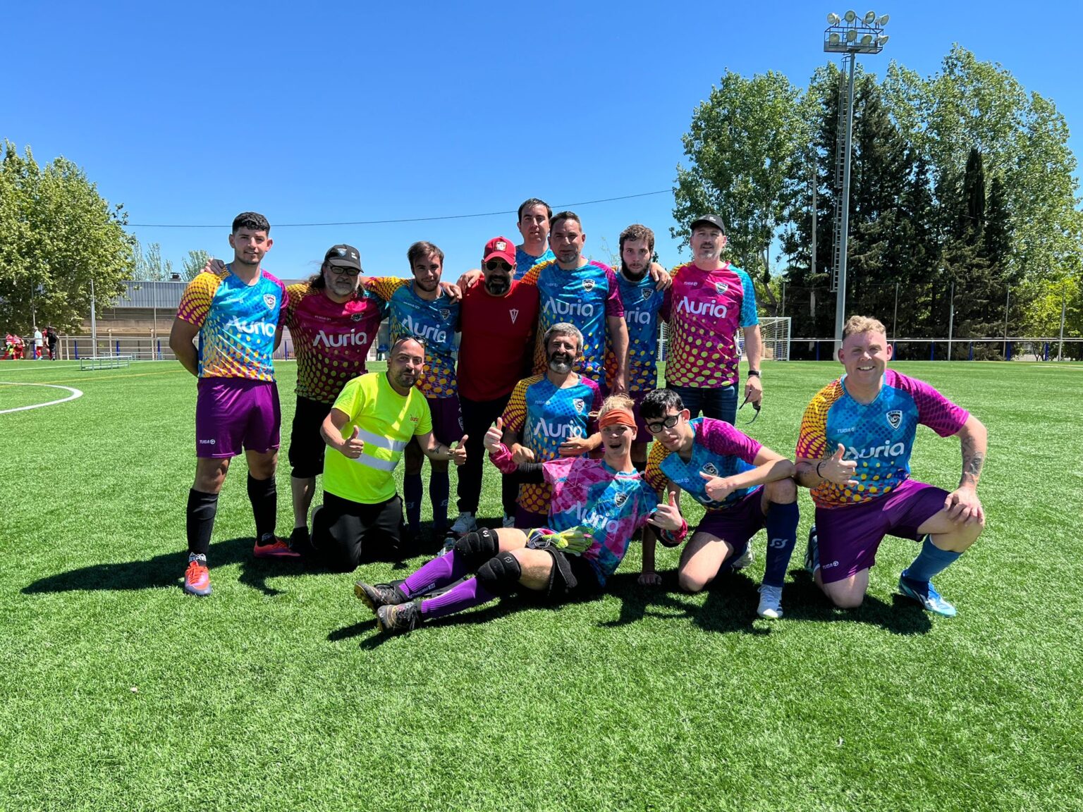 El Magic Dream Team Anoia celebra el triomf a la lliga regular de la We League 7