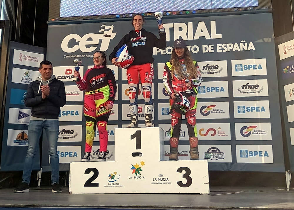 La vilanovina Maria López del Río guanya la primera prova del Campionat d’Espanya de Trial