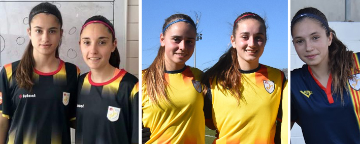 Cinc anoienques, a les semifinals del Campionat d’Espanya de futbol femení