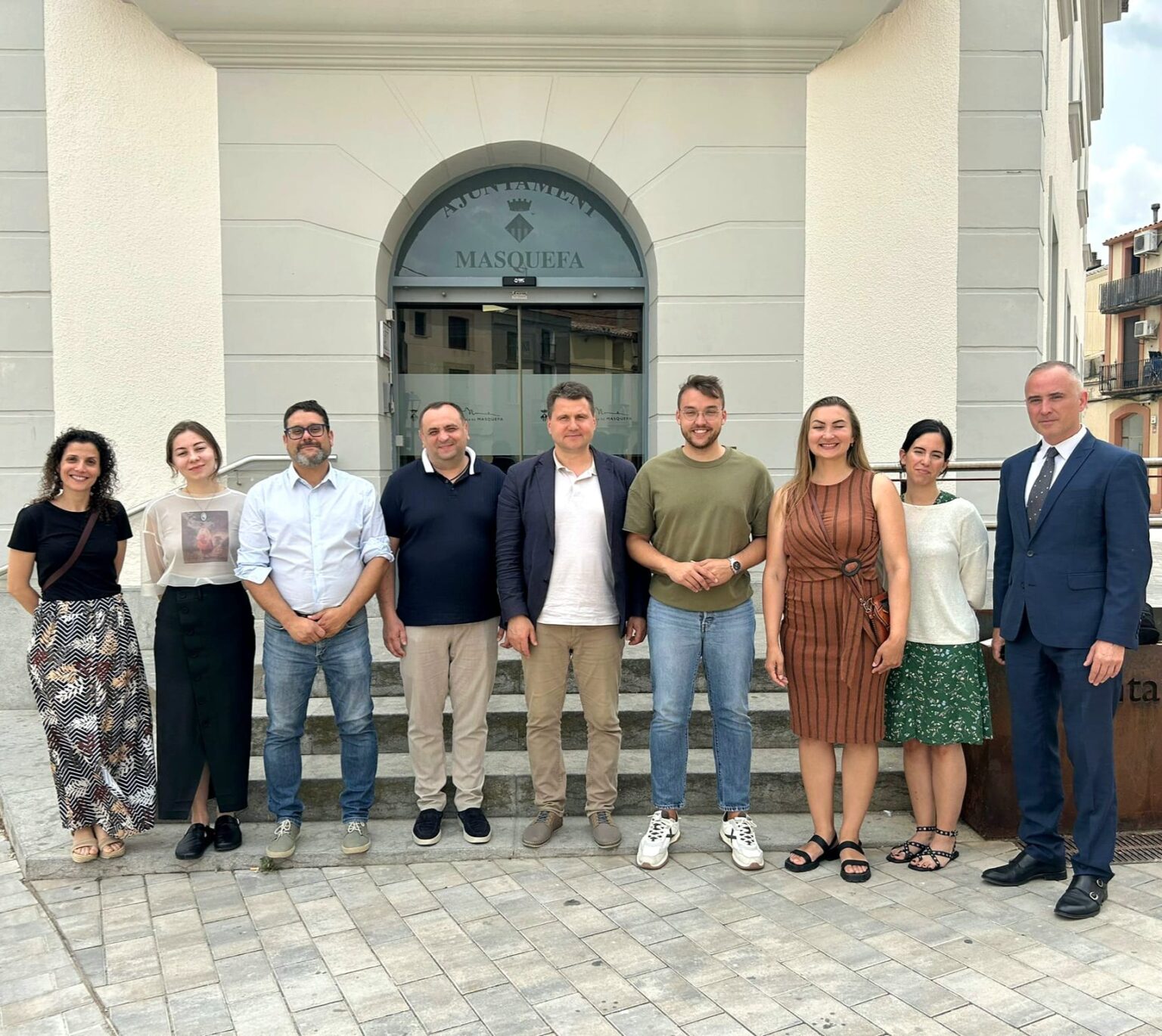 Masquefa rep la visita de delegacions ucraïneses en el marc d’un programa europeu