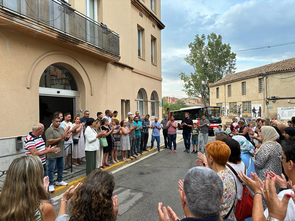 Concentració a Vilanova del Camí en solidaritat amb el Marroc